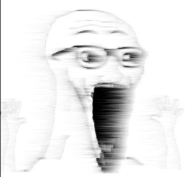 Wojak soy boy going extremely fast — Wojak meme