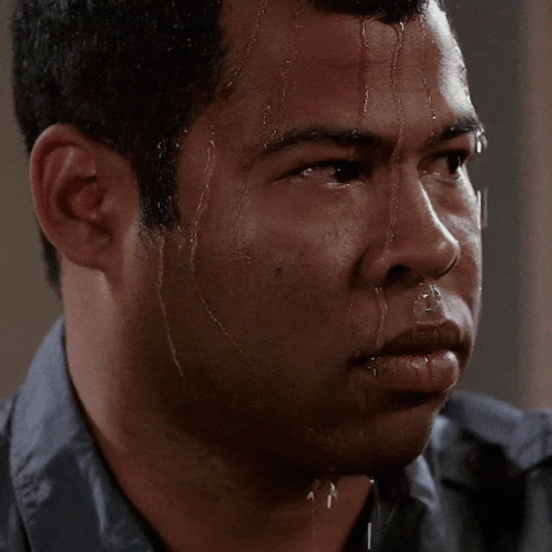 Nervous sweating sweating bullets — Reaction meme