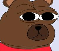 Bobo huge pupils staring at you — Bobo meme