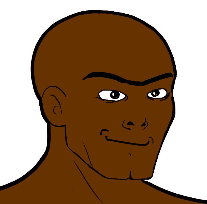 Nujak black — Wojak meme
