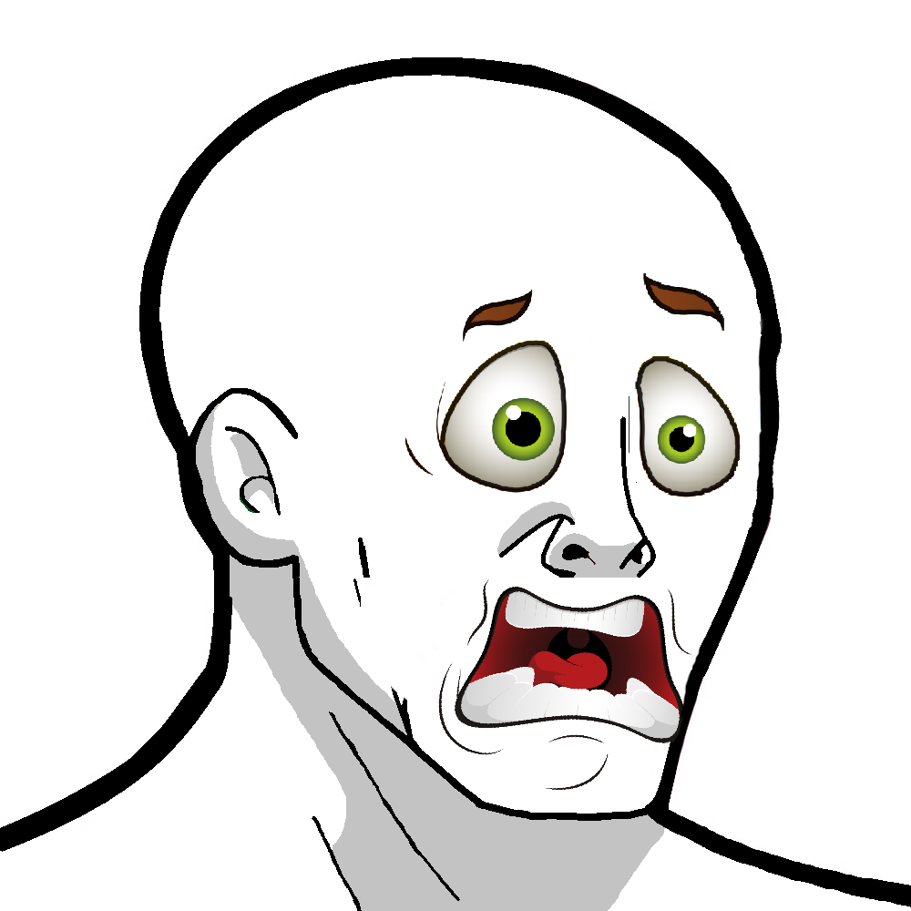 Nujak shocked — Wojak meme