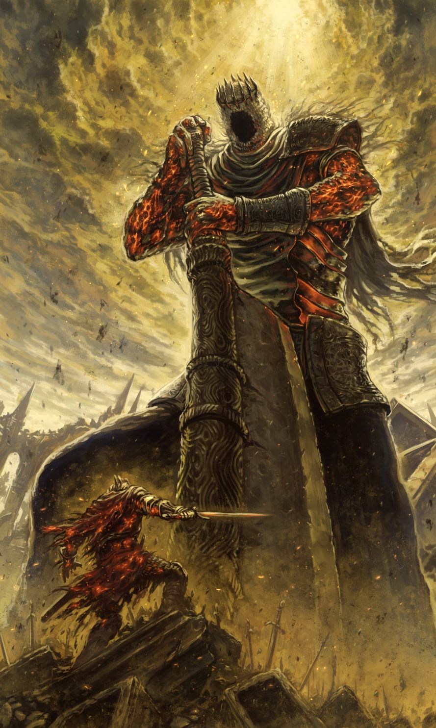 Yhorm Dark Souls meme template — Templates meme