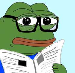 Pepe newspaper — Pepe meme