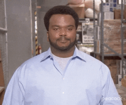 Darryl Philbin Sarcastic YAY! — Reaction meme
