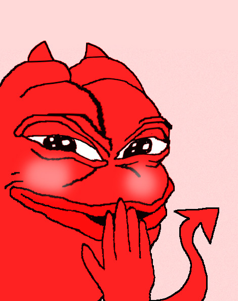 Pepe devlish — Pepe meme