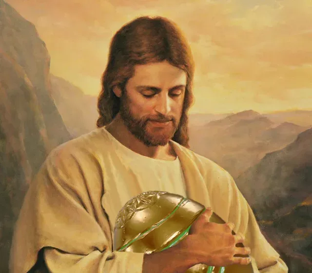 Jesus Egg — Twetch meme