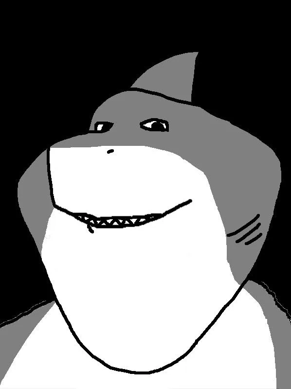 Shark soy — Wojak meme