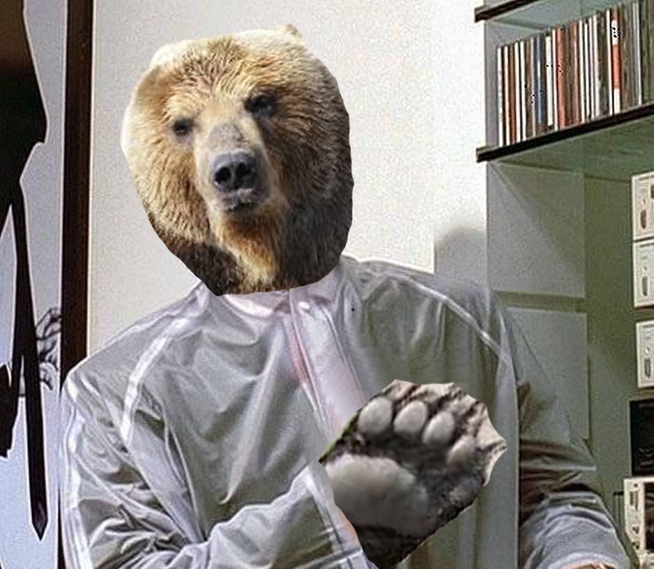 Bear check em — Reaction meme