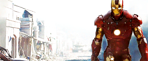 Robert Downey Jr Not Looking At Explosions — Reaction meme