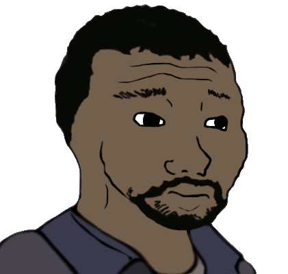 Black wojak beard — Wojak meme