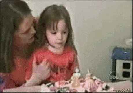 Naughty Brother Blow Out Birthday Candle — Memes meme