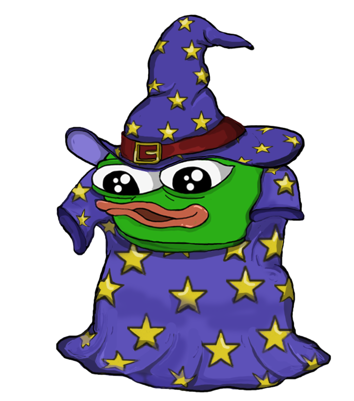 Pepe star wizard costume — Pepe meme