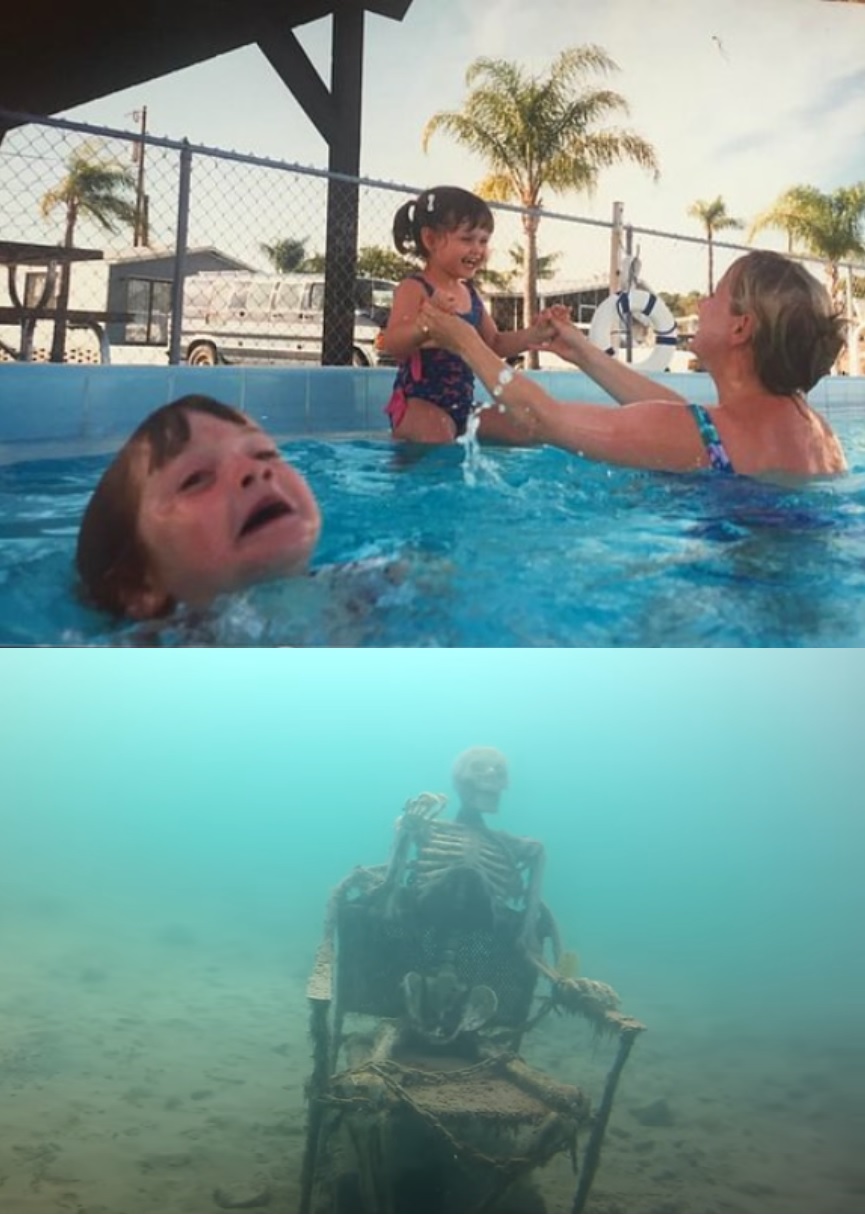 Swimming Pool Kids meme template — Templates meme