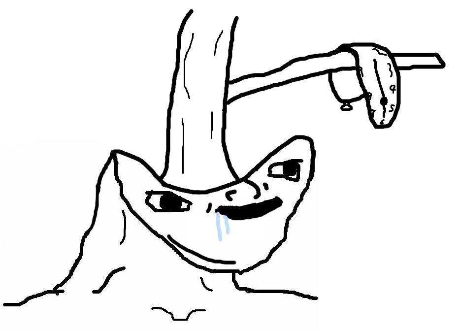 Brainlet melted salvador dali clocks — Brainlet meme