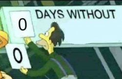 0 days without (Lenny, Simpsons) meme template — Templates meme