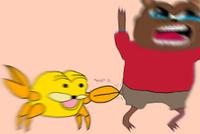 Bobo chased by snib — Bobo meme