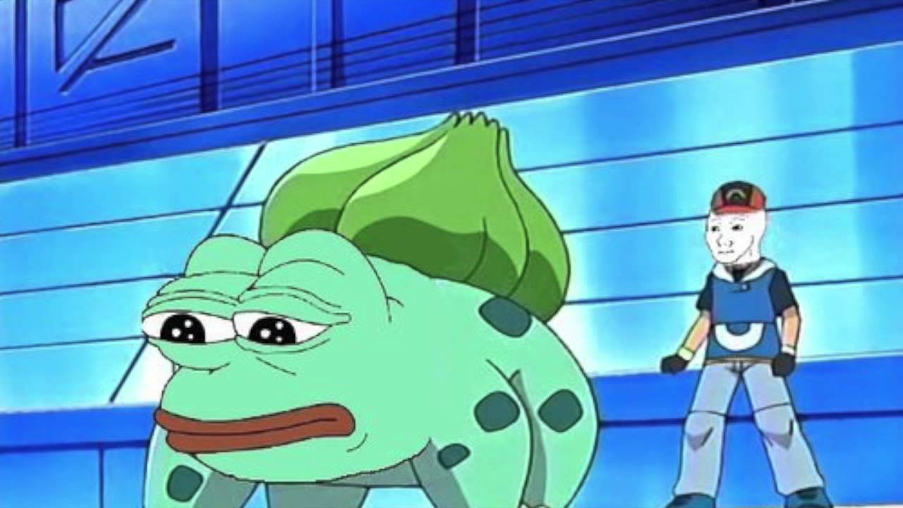 Wojak pepe bulbasaur pokemon — Wojak meme