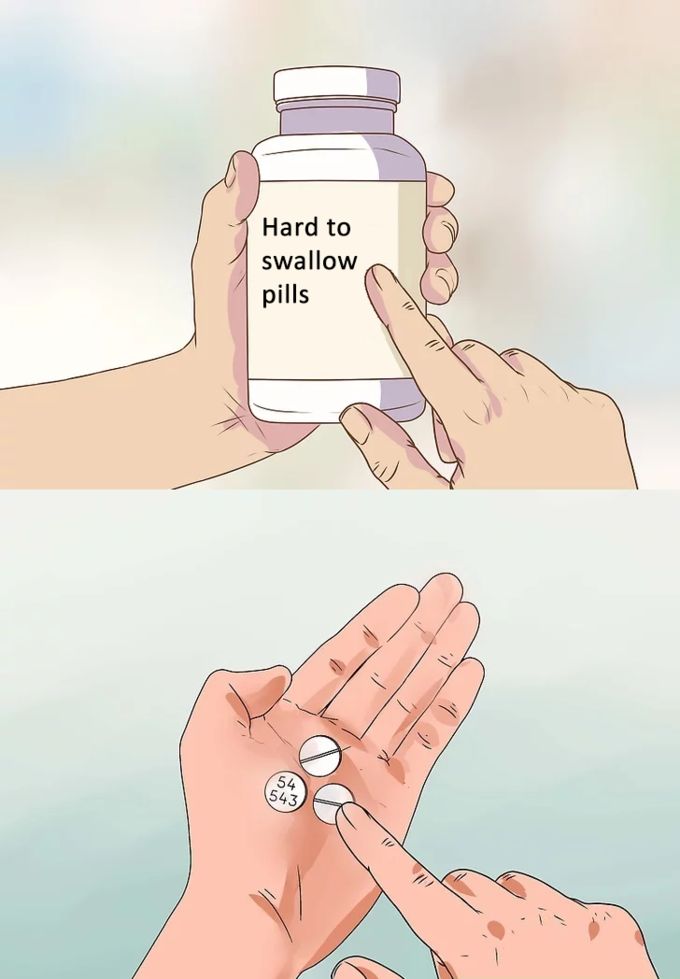 Hard To Swallow Pills meme template — Templates meme