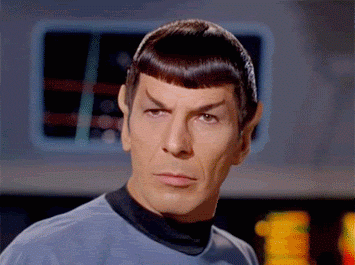 Startled Spock — Reaction meme