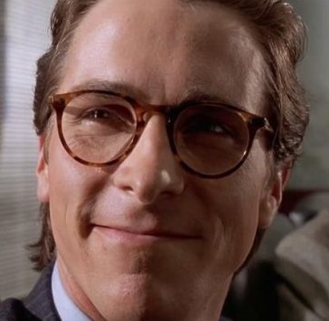 Smiling bateman — Reaction meme