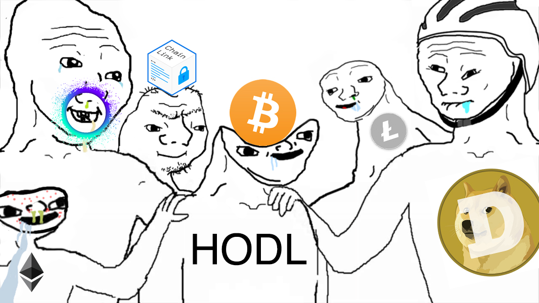 Crypto brainlet gang — Reaction meme