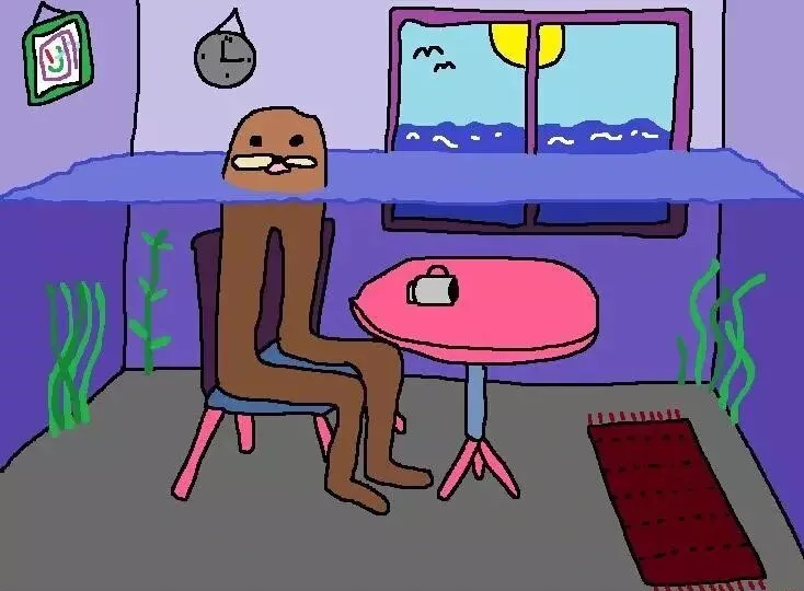 Gondola wet — Reaction meme