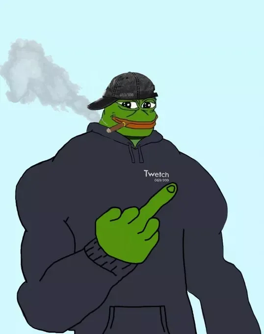 Chad Twetch Pepe — Twetch meme
