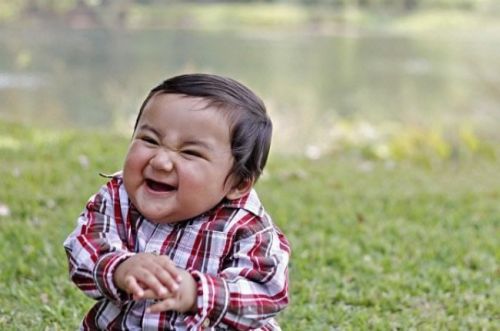 Evil Toddler meme template — Templates meme
