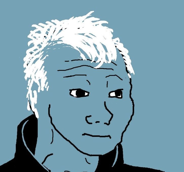 Wojak blue feels — Wojak meme