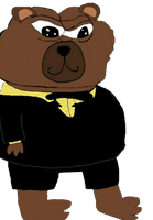 Bobo standing tuxedo yellow shirt — Bobo meme