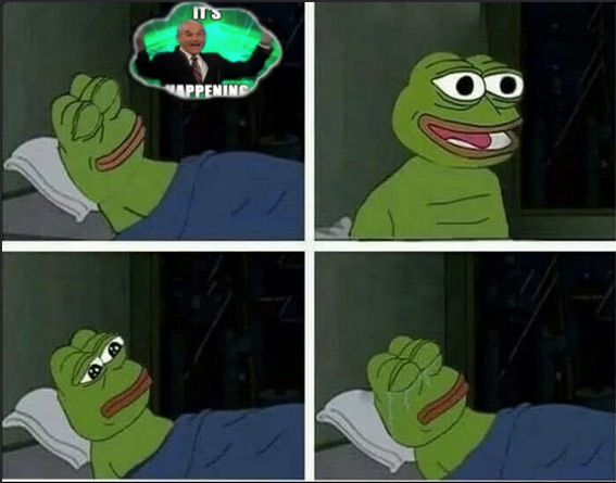 Pepe happening 4panel — Pepe meme