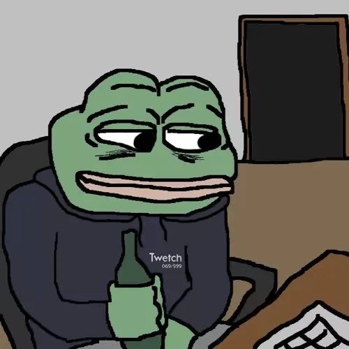 Drunk pepe — Twetch meme