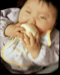 Baby Eating Bun — Memes meme