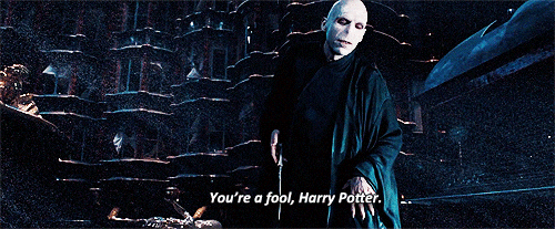 Voldemort You're A Fool, Harry Potter — Reaction meme