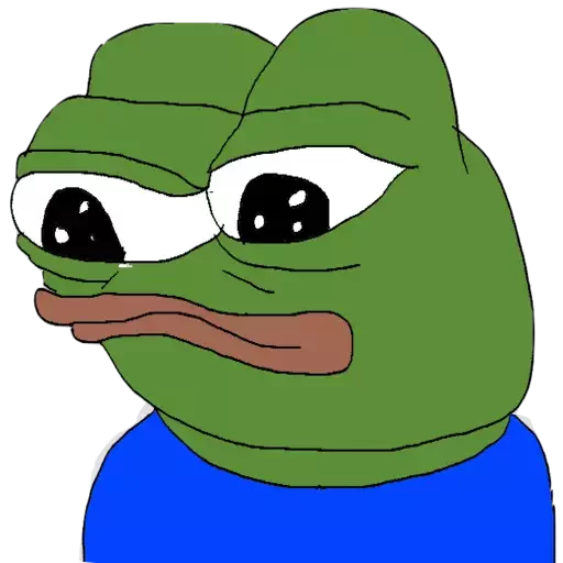 Face to face Frog Friends sticker — Sticker Packs meme