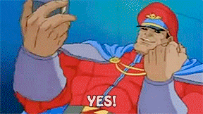 M. Bison Approves — Reaction meme