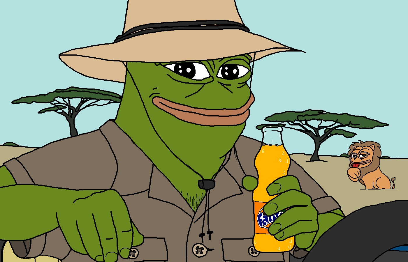 Pepe outback — Pepe meme