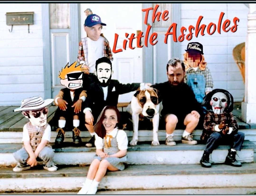 The Little Assholes — Twetch meme