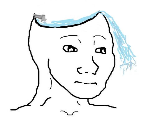 Brainlet faucet brain — Brainlet meme