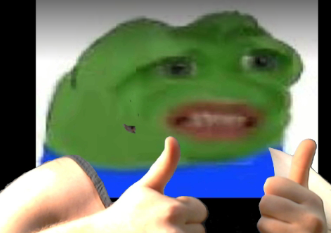 Pepe apu cringe face thumbs up — Apu meme