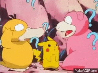 Confused Pokemon — Reaction meme