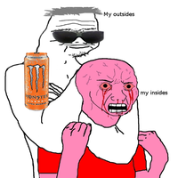 Boomer chokes pink wojak — Boomer meme
