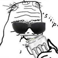Boomer takes sip monster — Boomer meme