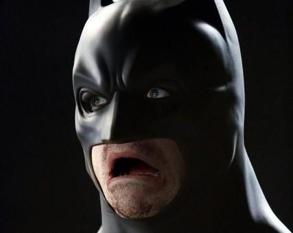 Batman shocked — Reaction meme