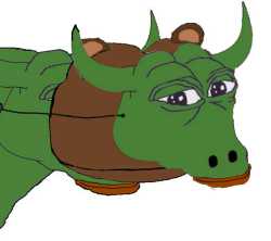 Pepe bull bobo mask — Pepe meme