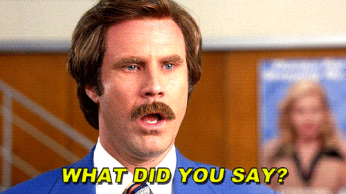 Will Ferrell What Did You Say? — Reaction meme