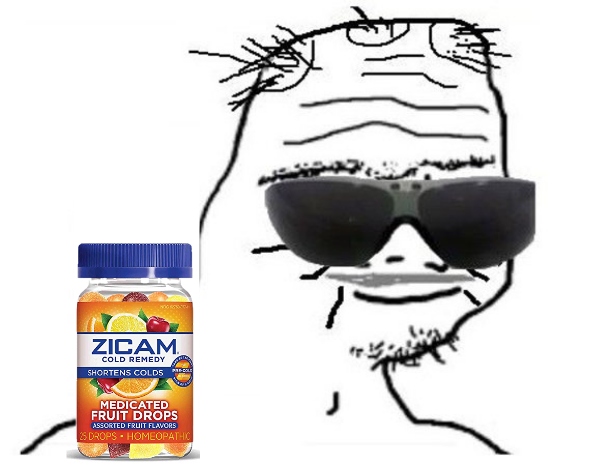 Boomer zicam medicated fruit drops — Boomer meme