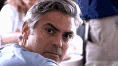 George clooney suprised — Reaction meme