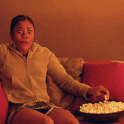Regina Hall Eating Popcorn — Reaction meme