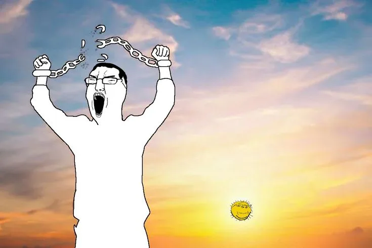 Freedom — Wojak meme